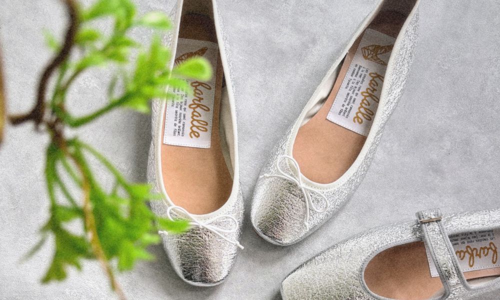 足を入れた瞬間に心躍るような、新鮮なきらめきを足元に添える「stella(バレエ)」