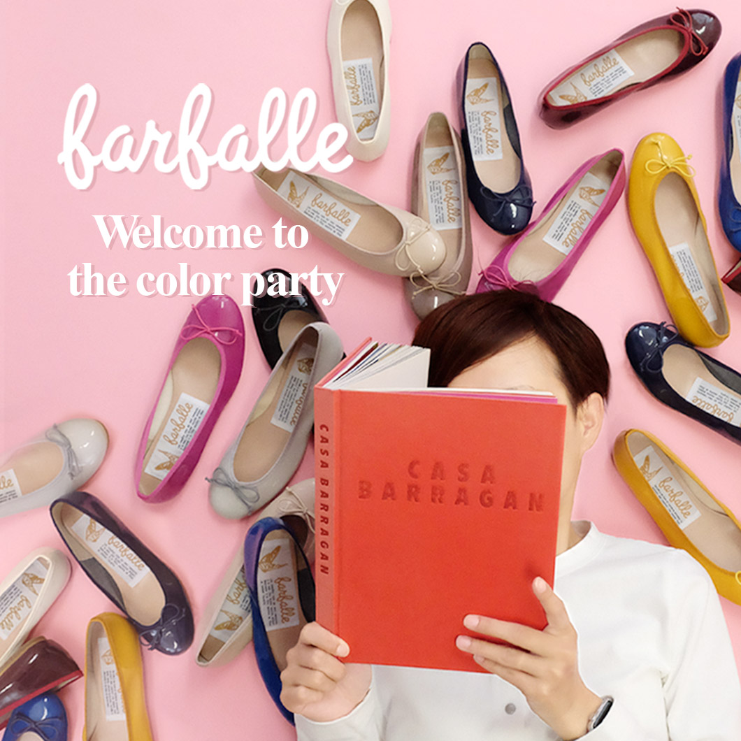 Farfalle ファルファーレ 公式通販 神戸発 人気バレエシューズブランド