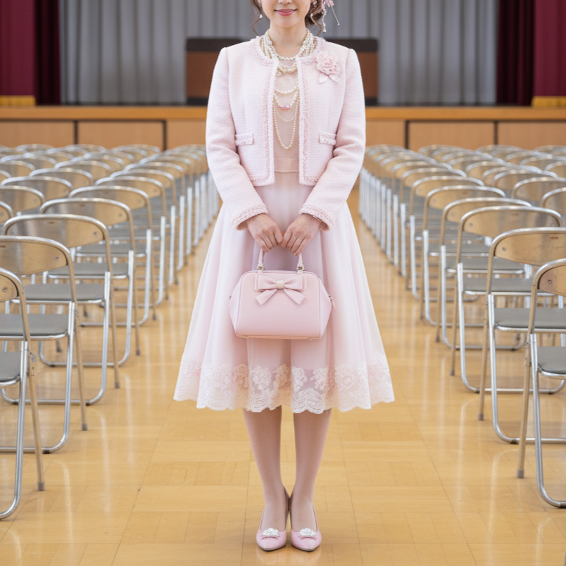 甘さ過多なNGコーディネート例