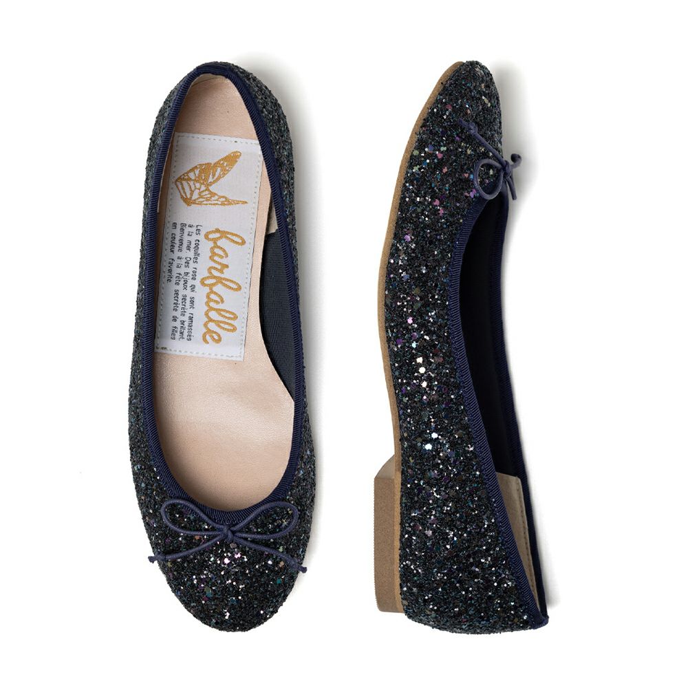 バレエ（大粒グリッター）ミッドナイト