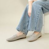 farfalle シルバー ローファー 新品　箱付き ファルファーレ公式 エナメル ローファー 歩きやすい 痛くなり