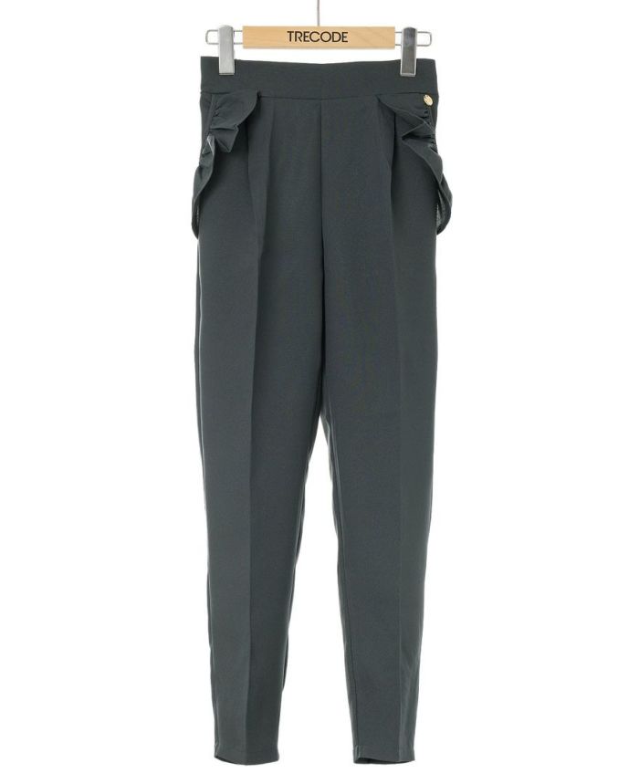 トレコードの神戸・山の手ポケットフリルパンツ