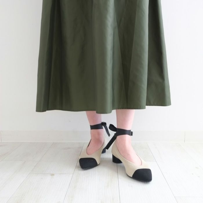 後ろでリボン結びしてもかわいい