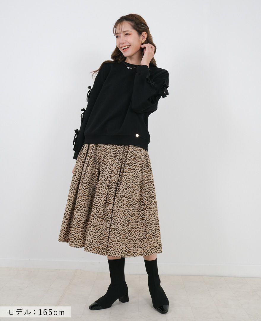 神戸・山の手レオパードスカート / TRECODE公式通販 「大人可愛いラク
