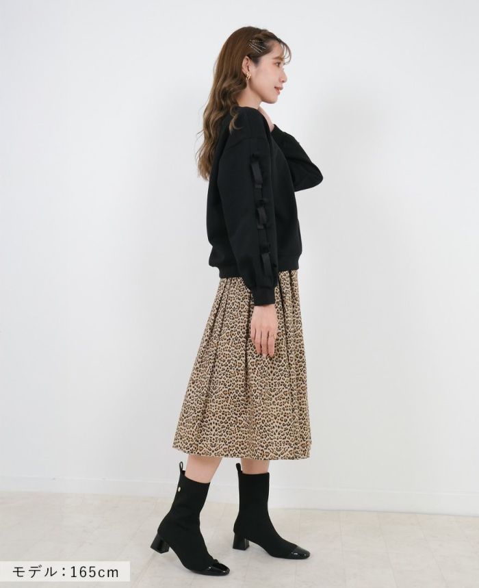 神戸・山の手レオパードスカート / TRECODE公式通販 「大人可愛いラク