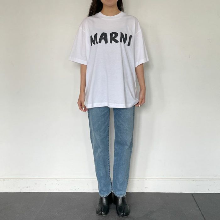 MARNI/ロゴプリントTシャツ