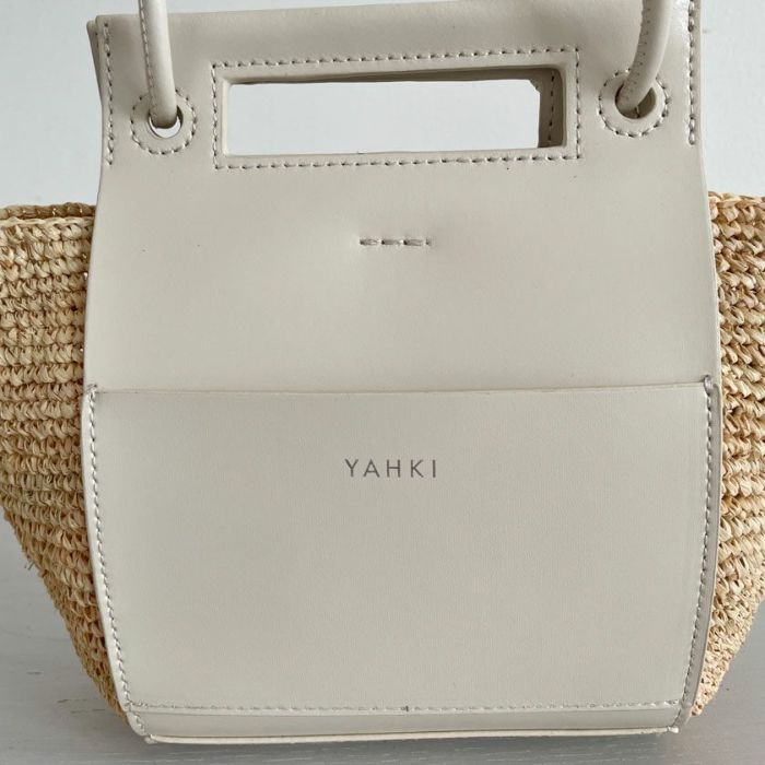 YAHKI/ショルダーカゴバッグ