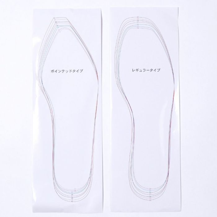 中敷き(3mm厚) サイズ見本