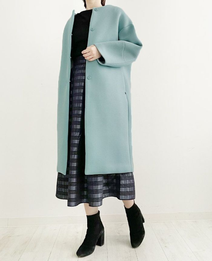 50%OFF】バックフリルコート / TRECODE公式通販 スカートコーデ