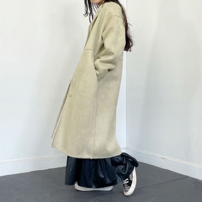 【30%off】inconnue/リバーシブルコート(2色)