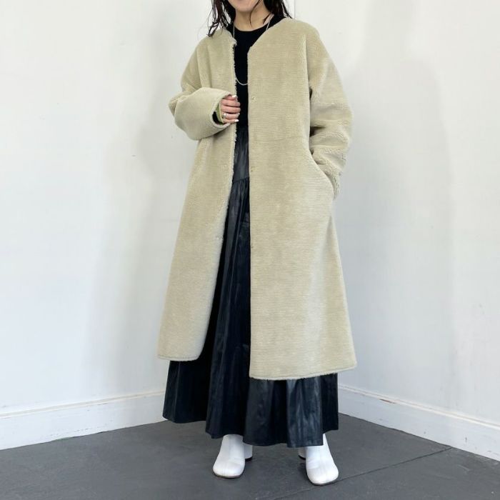 【30%off】inconnue/リバーシブルコート(2色)