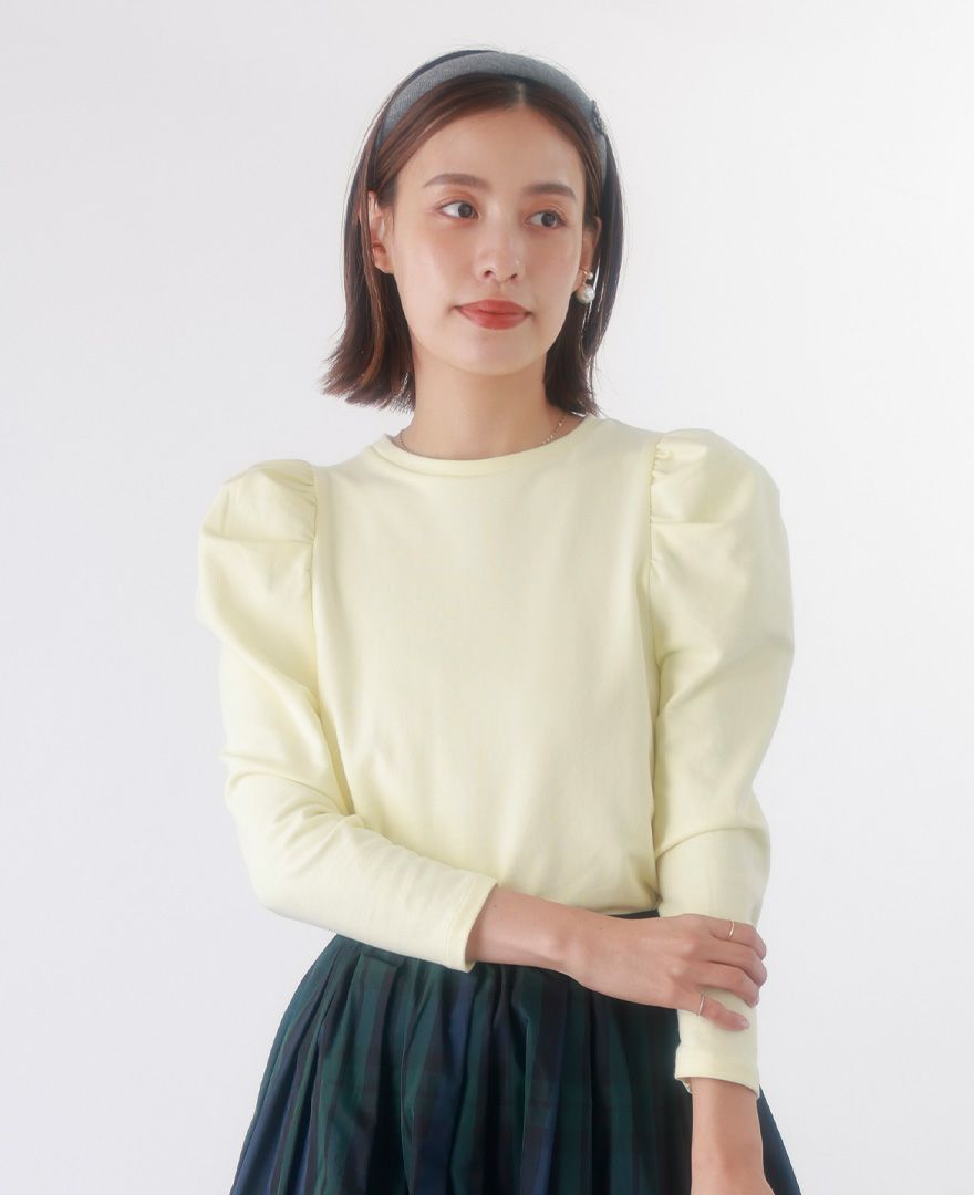 トレコード(TRECODE)パワーショルダーカットソー