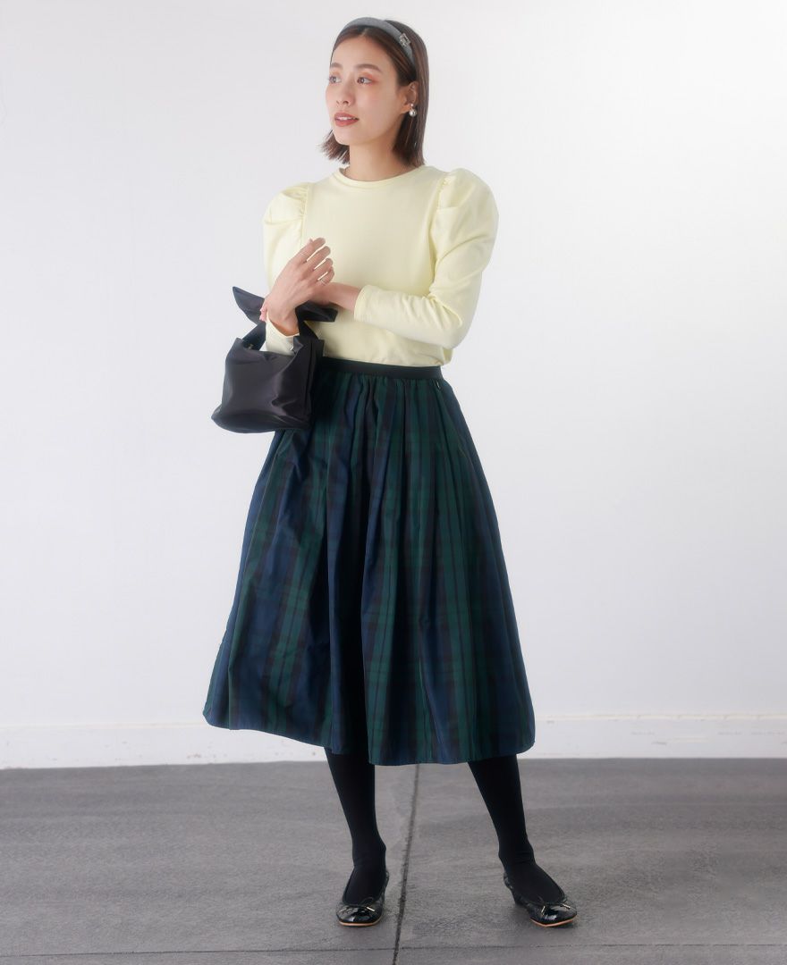 トレコード(TRECODE)パワーショルダーカットソー