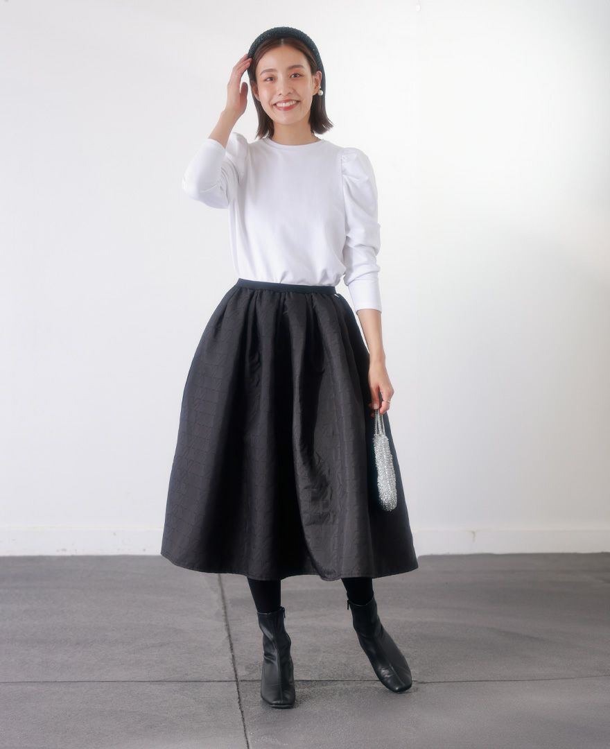 トレコード(TRECODE)パワーショルダーカットソー