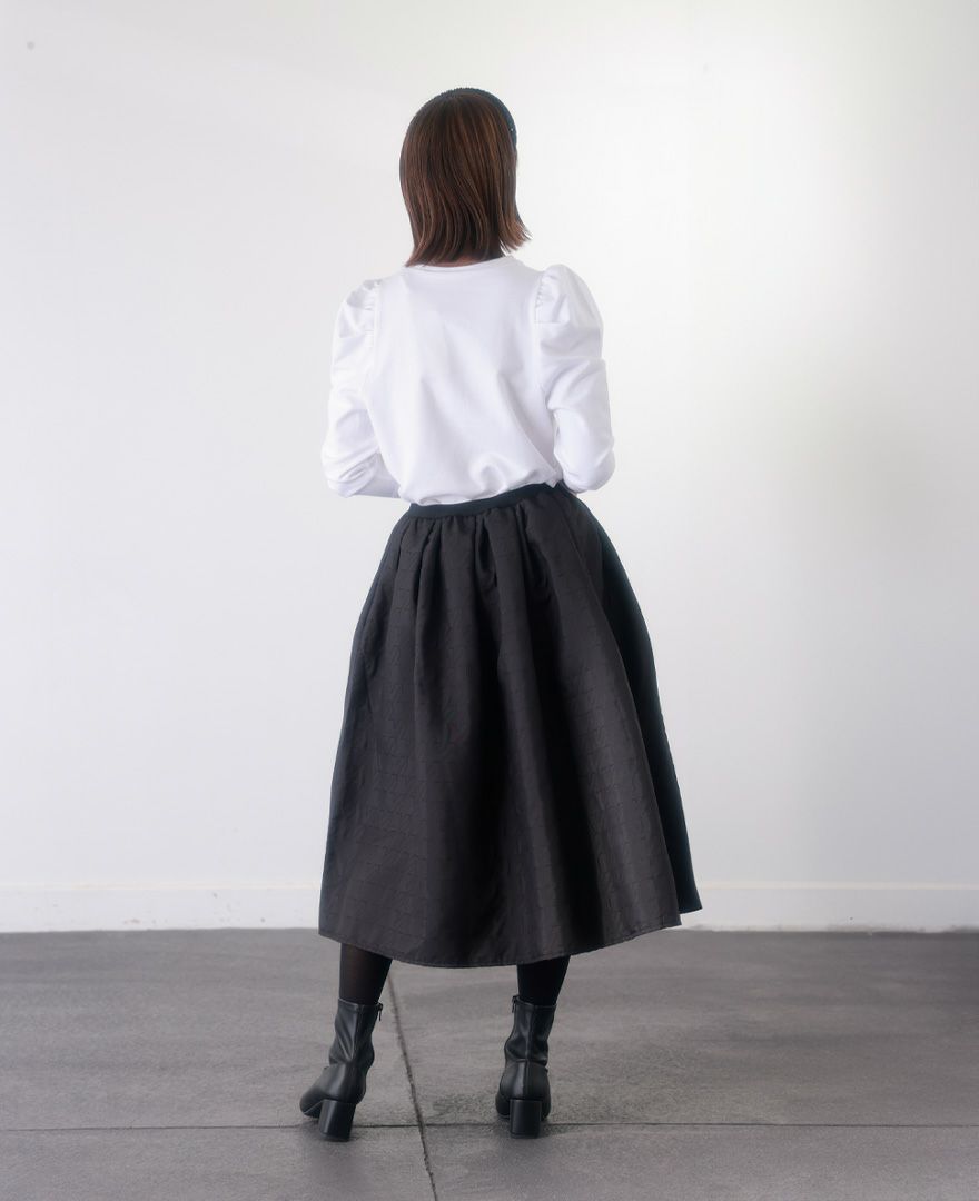 トレコード(TRECODE)パワーショルダーカットソー