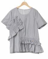 TRECODE（トレコード）のフリルブラウスの商品詳細