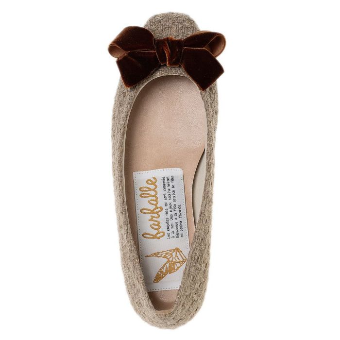 Charles（シャルル）バレエシューズ甲