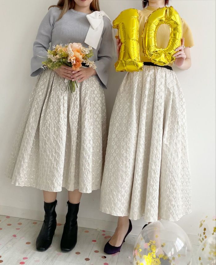 TRECODE（トレコード）10周年を祝した神戸・山の手10周年アニバーサリー限定スカート