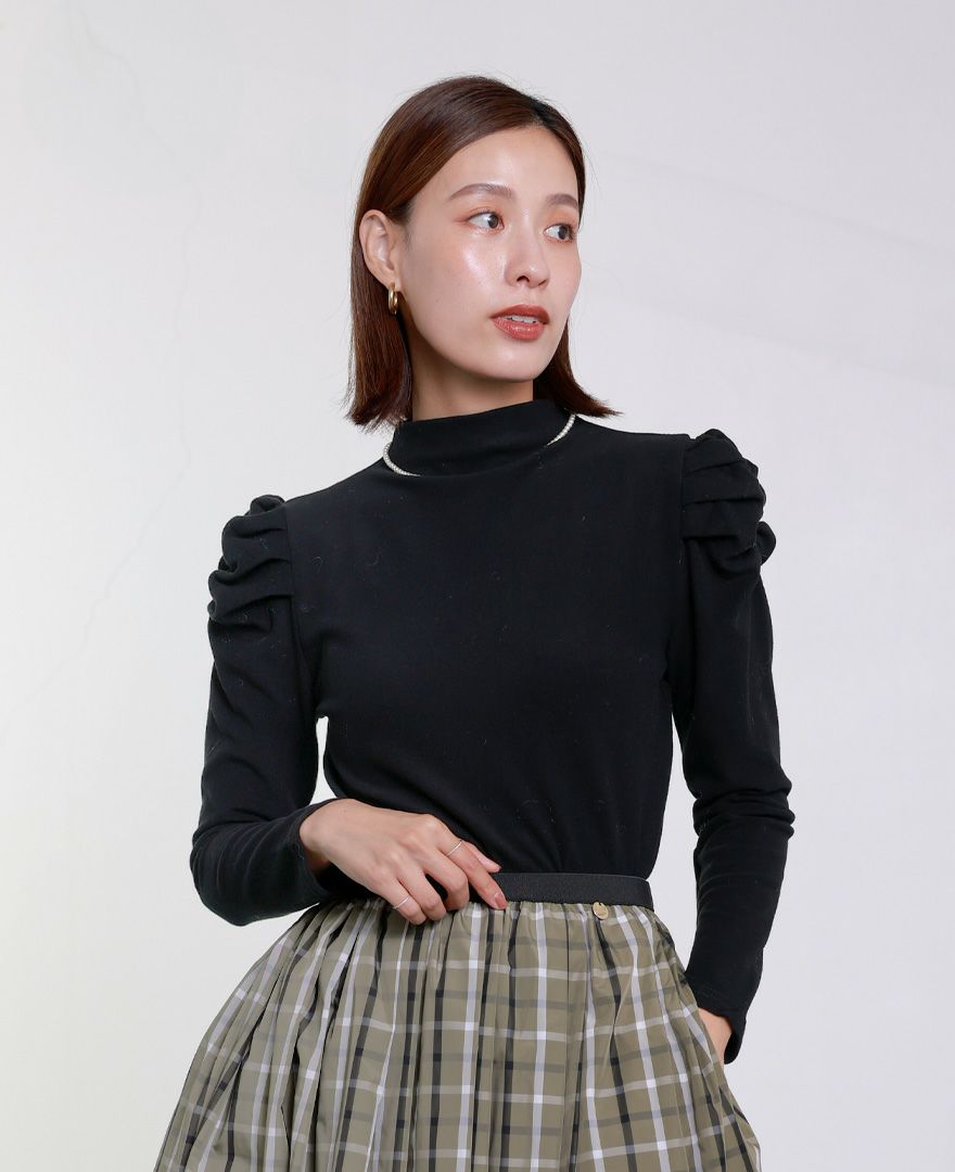 TRECODE（トレコード）パワショルトップスのアイボリー