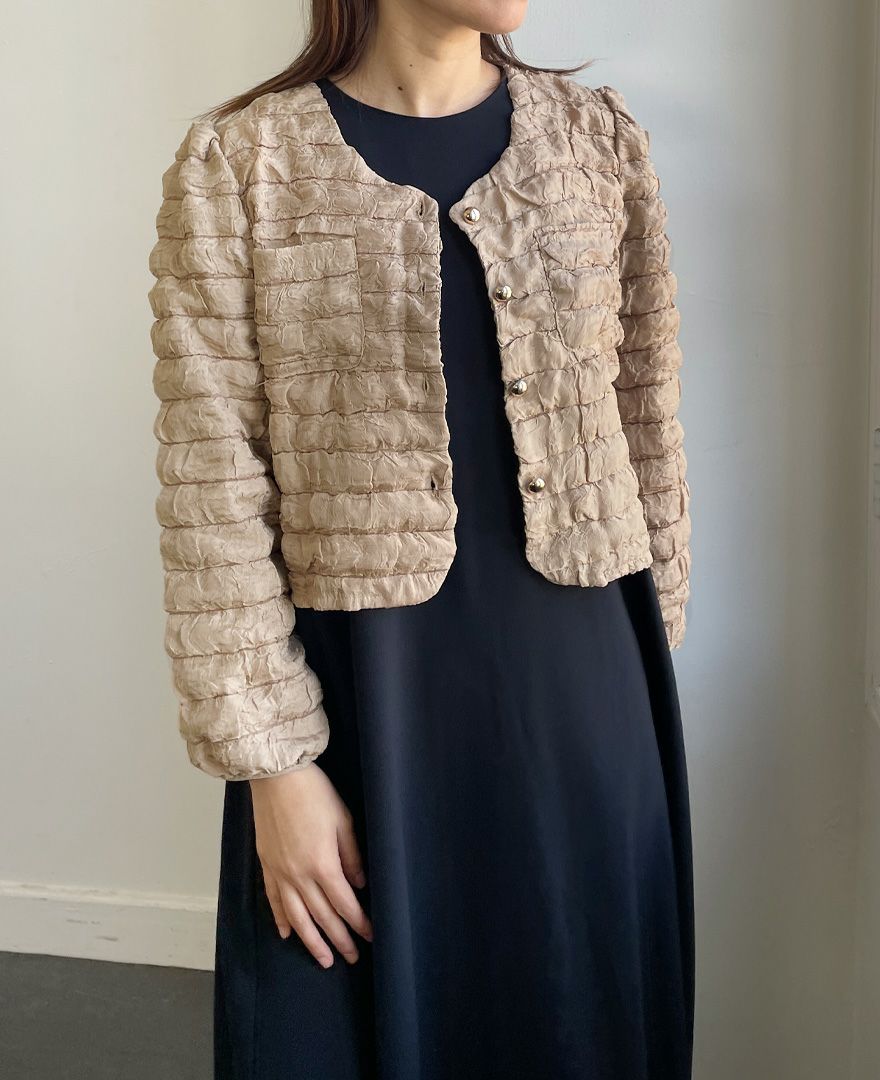 30％OFF】ペプラムライトダウンベスト / TRECODE公式通販 「大人可愛い