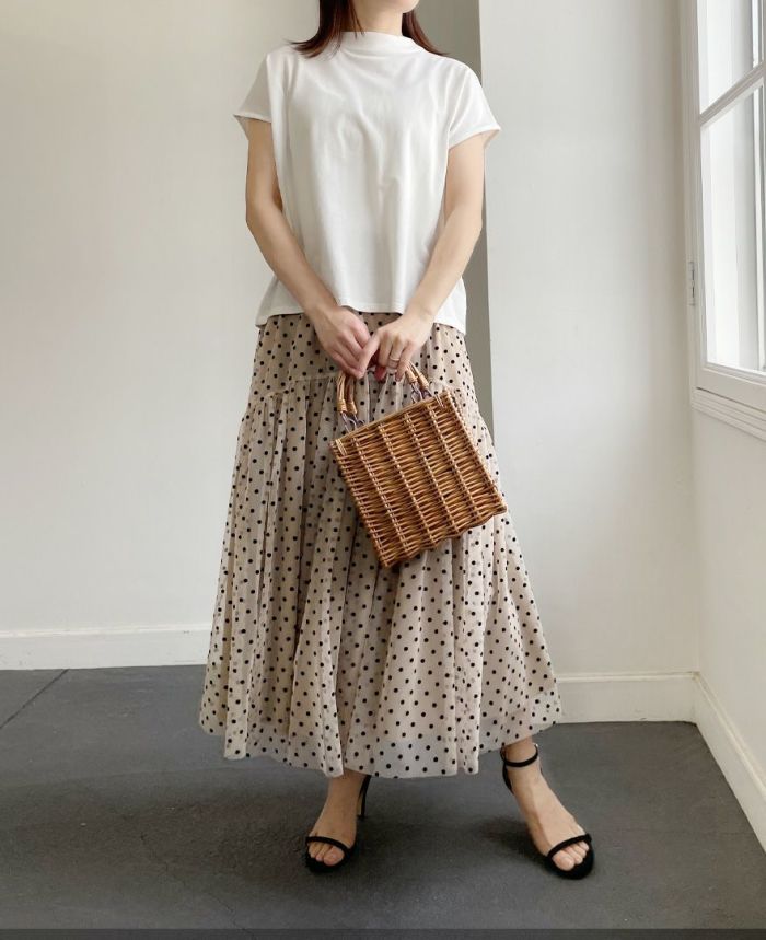 TRECODE(トレコード)カノコブラウスフリルデザインベストとしても着用できる3way使用