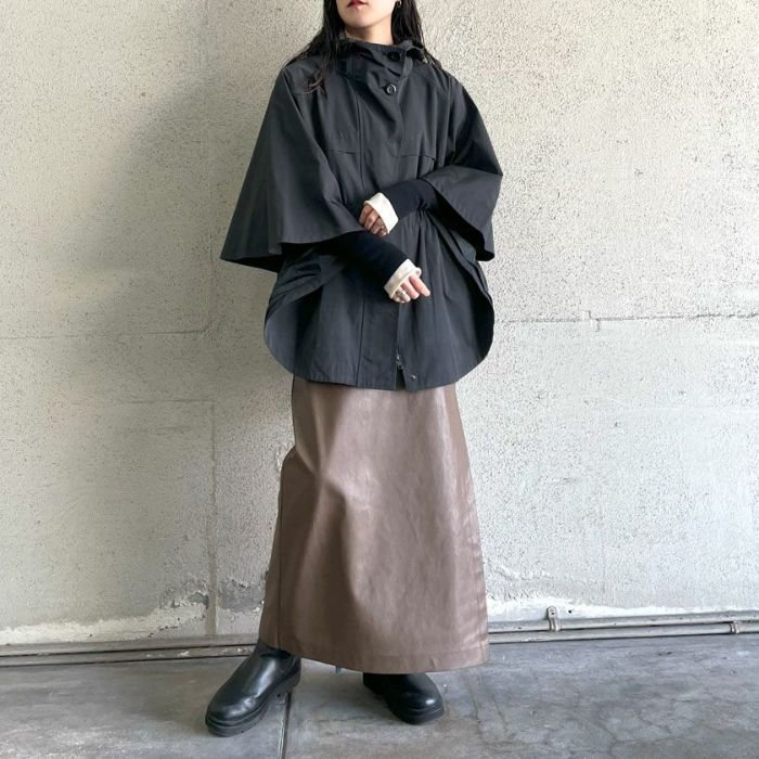 ケープブルゾン(2色)