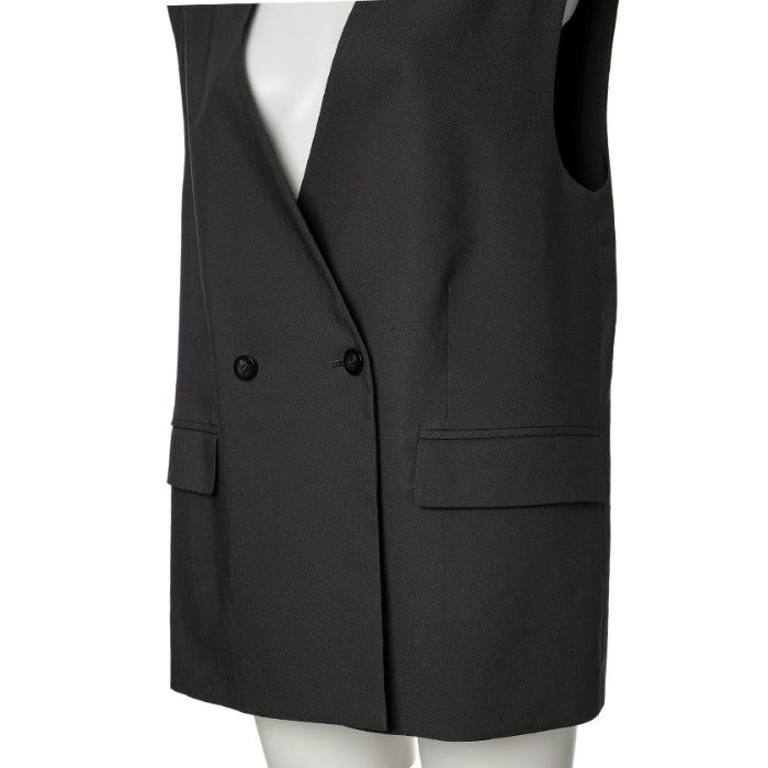 60%off】ノーカラーベスト(2色) | CLOCHE ONLINE SHOP