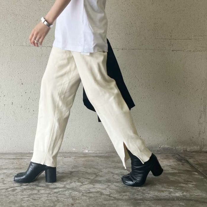 リラックスニットパンツ(3色)
