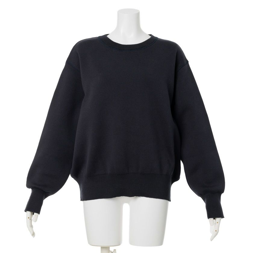 スウェットライクニットプルオーバー(4色)