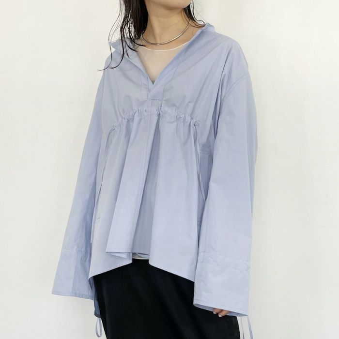 ギャザーアレンジプルオーバーブラウス(3色)