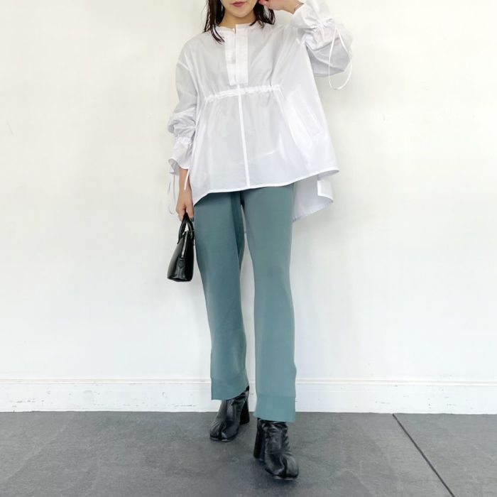 ギャザーアレンジプルオーバーブラウス(3色)