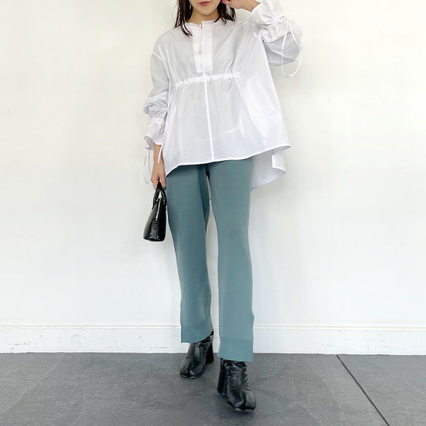 ギャザーアレンジプルオーバーブラウス(3色)