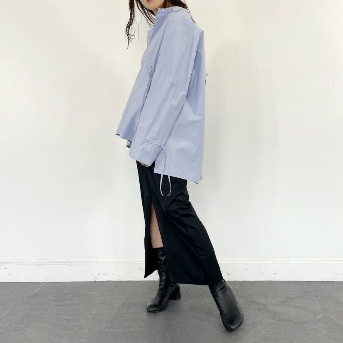 ギャザーアレンジプルオーバーブラウス(3色)