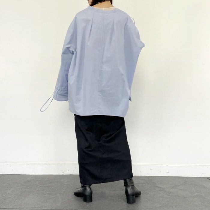 ギャザーアレンジプルオーバーブラウス(3色)