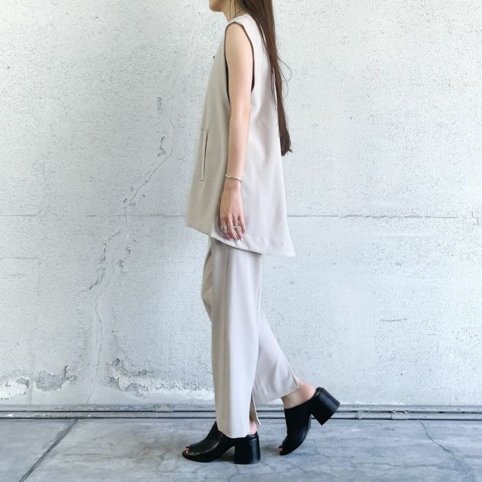 Ａラインベストプルオーバー(2色)