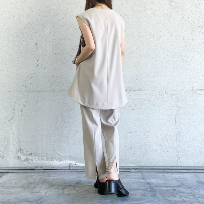 Ａラインベストプルオーバー(2色)