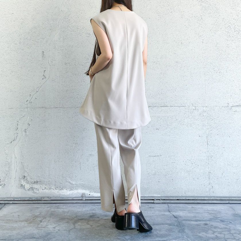 Ａラインベストプルオーバー(2色)