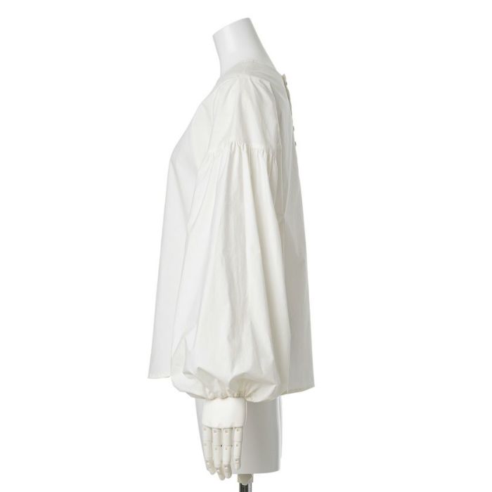 ボリュームスリーブ2WAYブラウス(2色)