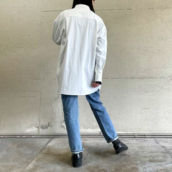 オープンスリーブシャツ(3色)