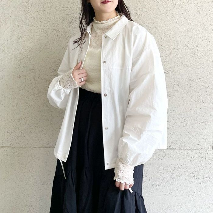 コーチ風ナイロンジャケット(3色)