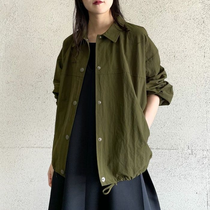 コーチ風ナイロンジャケット(3色)