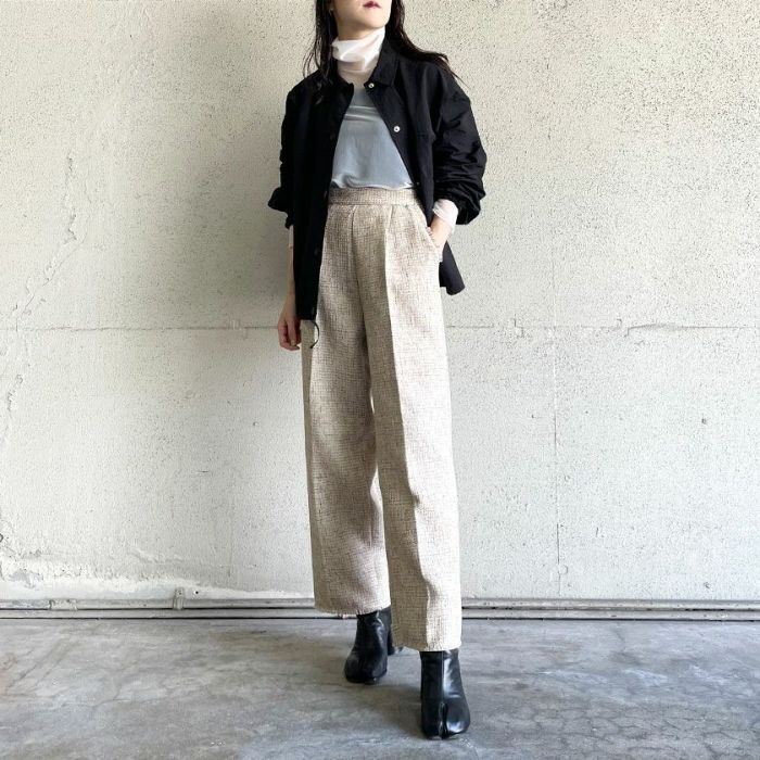 コーチ風ナイロンジャケット(3色)