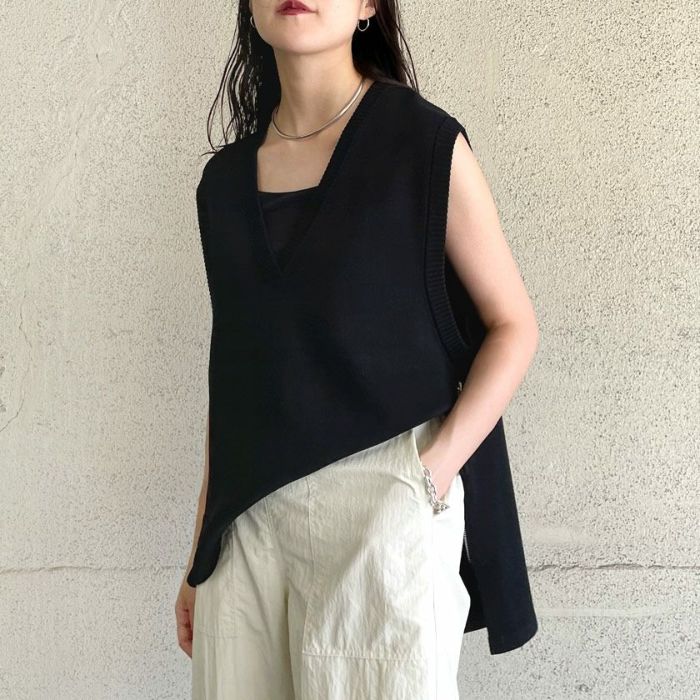 サイドジップベスト(2色)