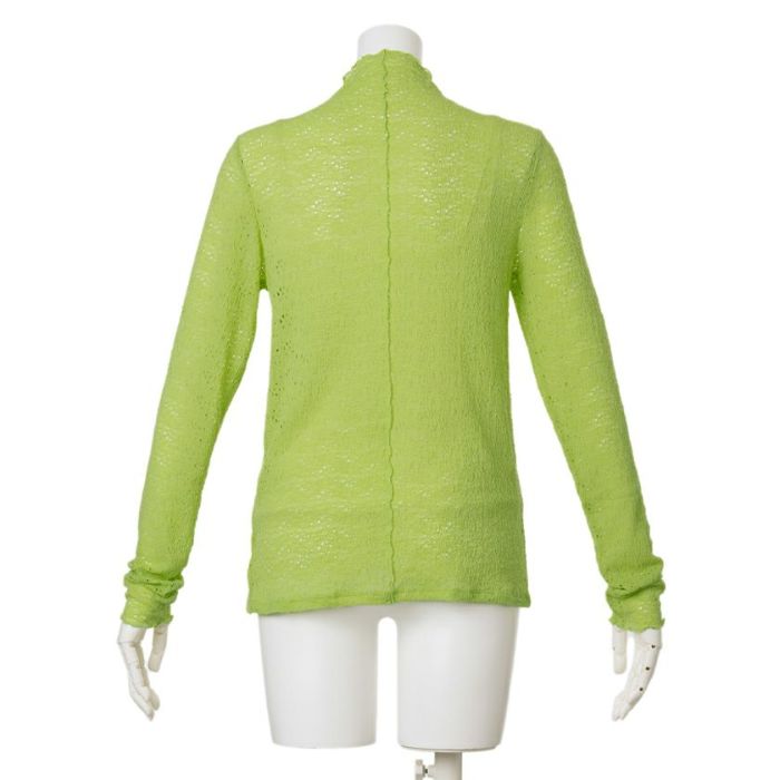 シャーリングレースボトルネックプルオーバー(3色)