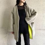 ダブルフェイスニットコーディガン(3色)