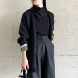ラインスリーブローゲ―ジカーディガン(3色)