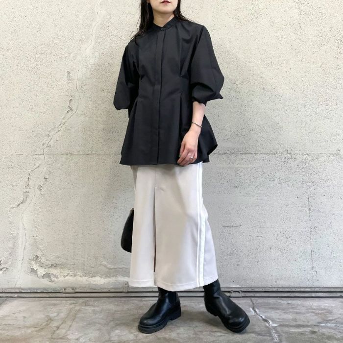 ウエストダーツシャツ(3色)