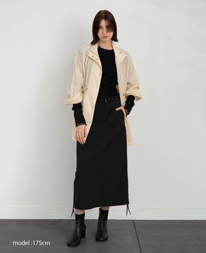 シアーレイヤードスリーブニット(3色)