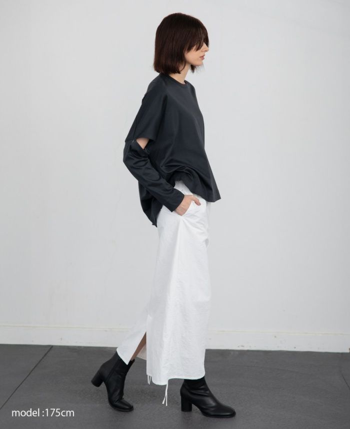 ドロストナイロンスカート(3色)