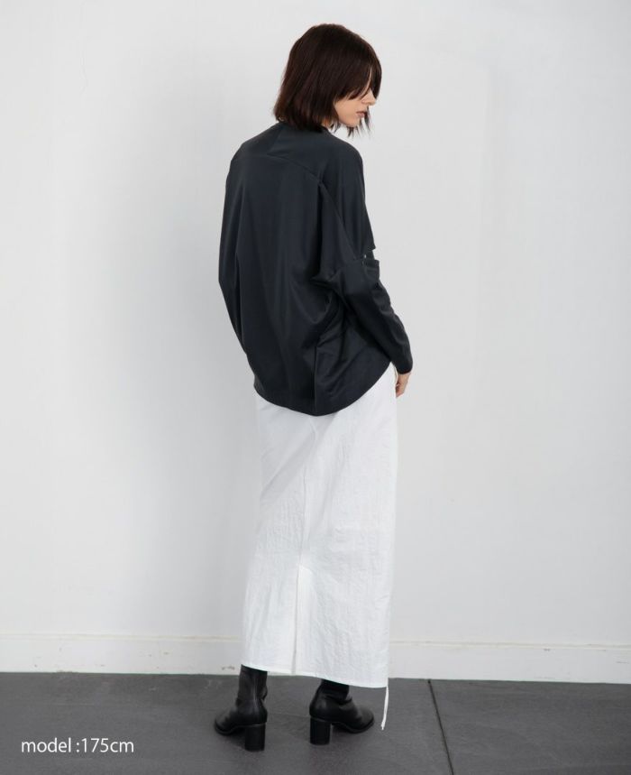 ドロストナイロンスカート(3色)